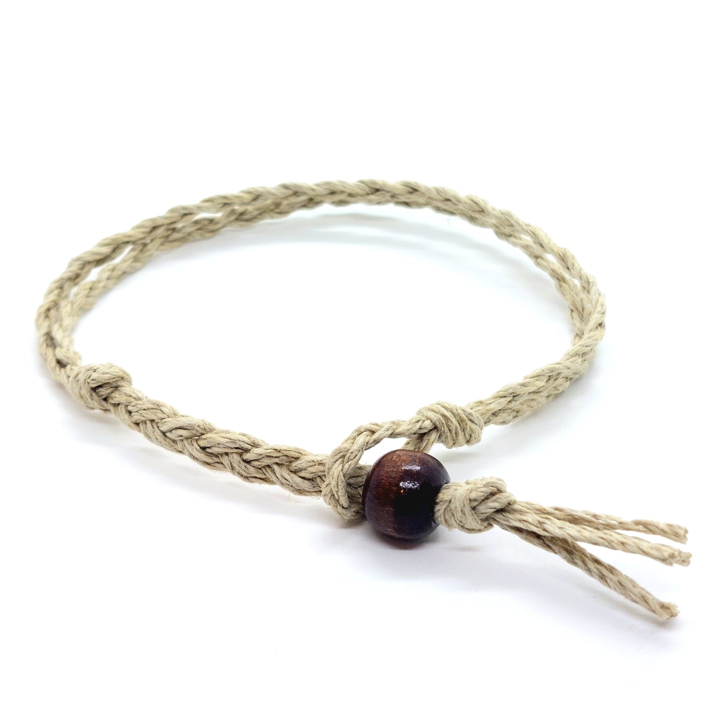 Double Braided Hempnotic Jewelry Hemp Bracelet or Hemp Anklet