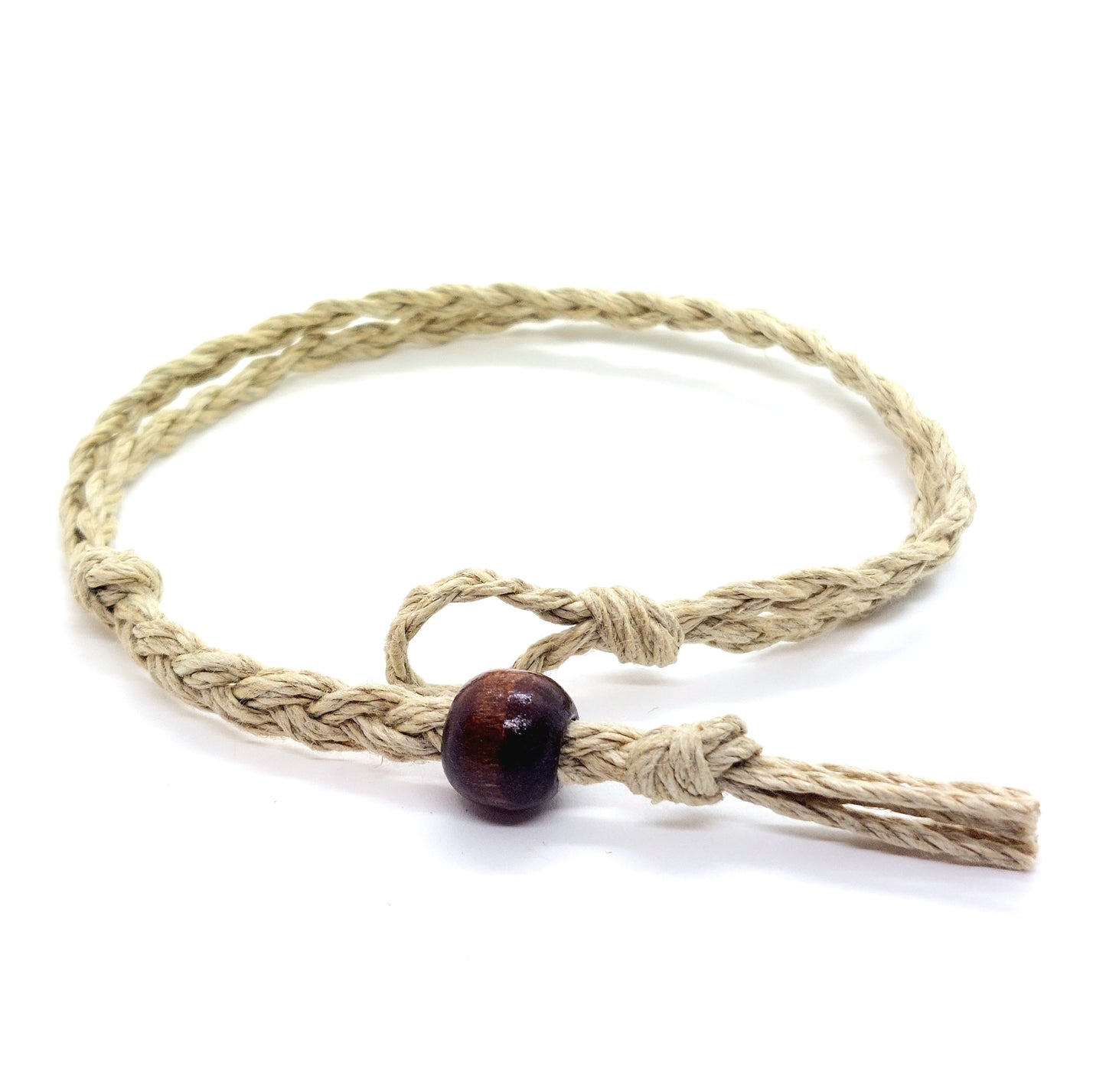 Double Braided Hempnotic Jewelry Hemp Bracelet or Hemp Anklet