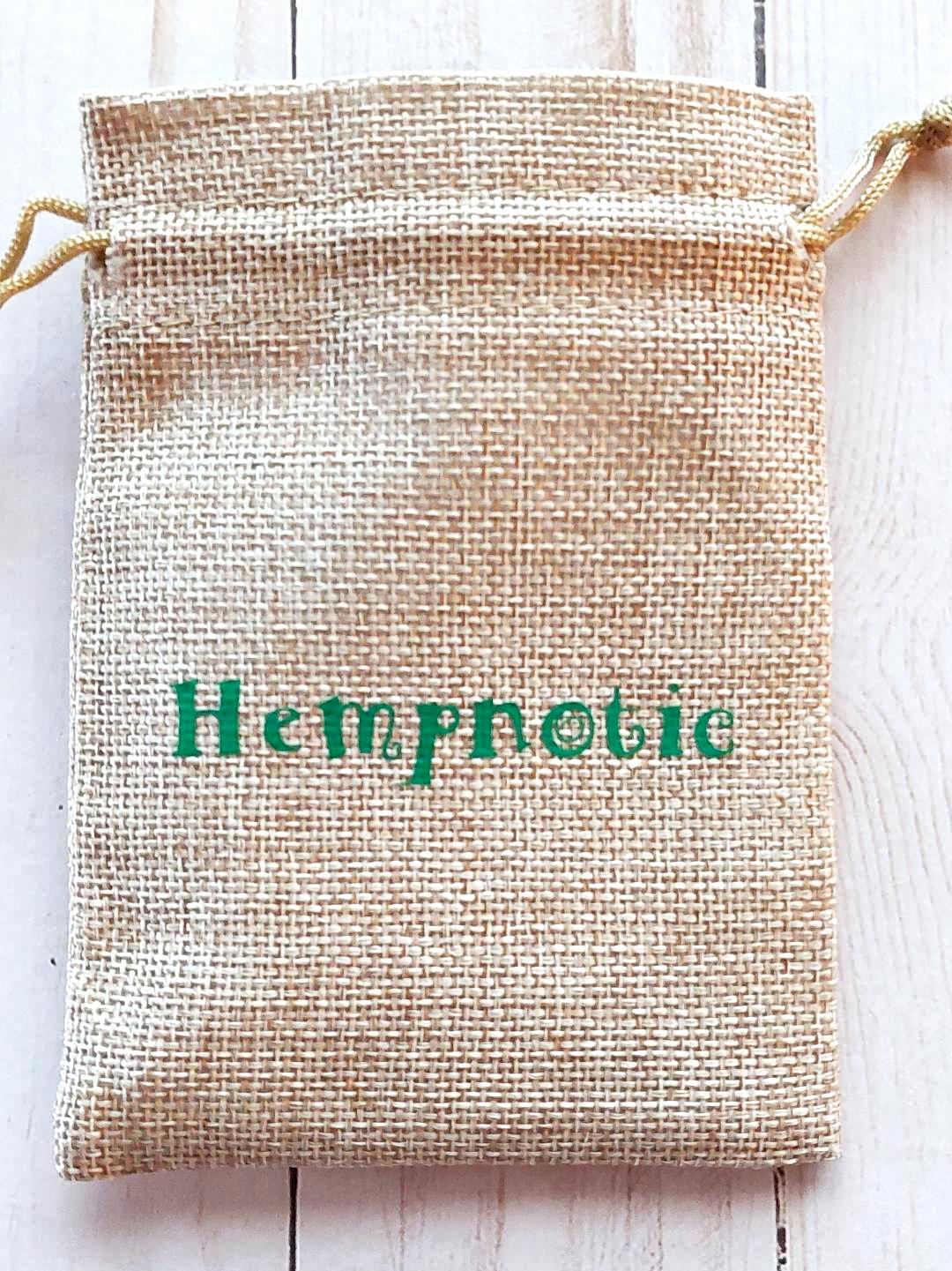 Blue Adjustable Men's or Women's Hemp Bracelet