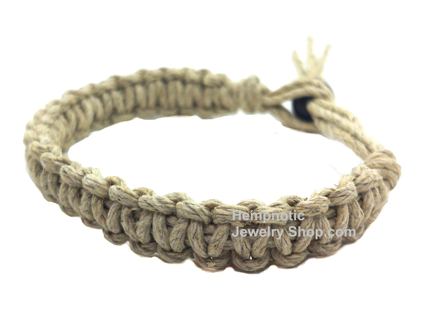 1114 - Hempnotic Men's or Women's Surfer Hawaiian Natural Hemp Bracelet